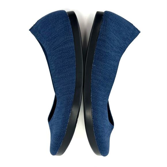 OESH The Dream Women Blue Flats Size 7 Stretch 3D Knit Breathable Flexible Light - Picture 11 of 14